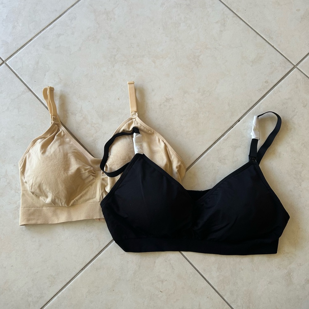 TWO NEW Nursing Bras